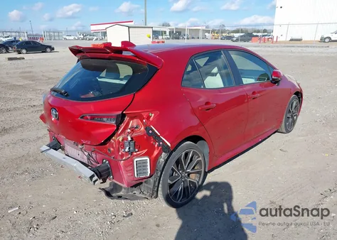 2019 Toyota Corolla Xse from USA, damaged, VIN JTNK4RBE5K3071475